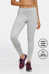 Zelocity Quick Dry Gym Leggings - Grey — thumbnail 1
